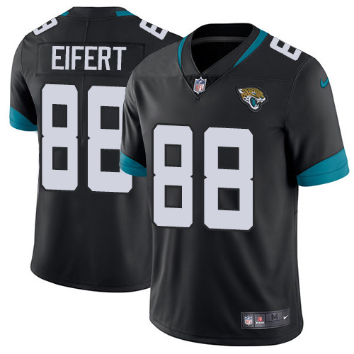 Men Nike Jacksonville Jaguars #88 Tyler Eifert Black Team Color  Stitched NFL Vapor Untouchable Limited Jersey